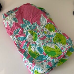 Pottery Barn Lilly Pulitzer fitted crib sheet